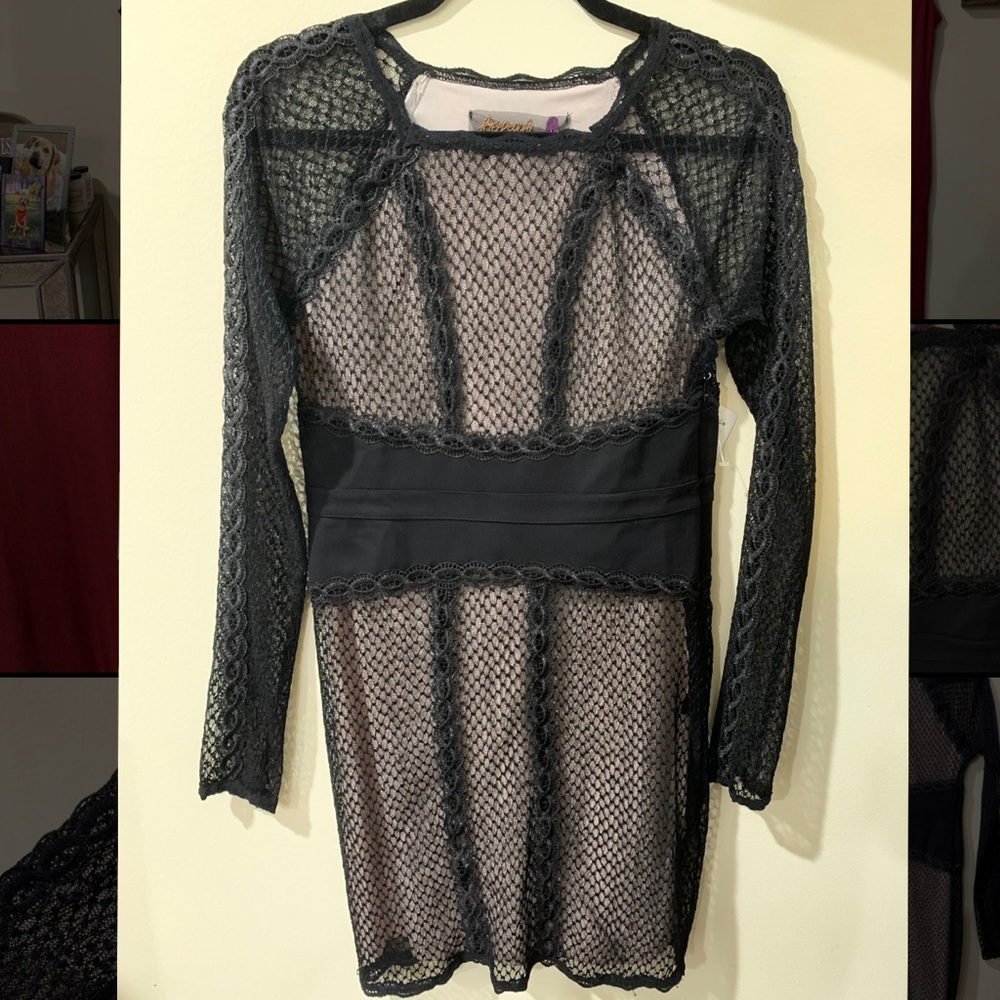 Black Free People Lace Dress